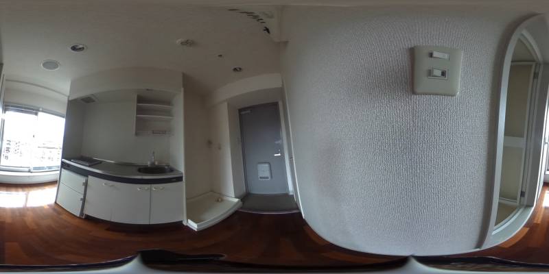 パノラマ画像キッチン