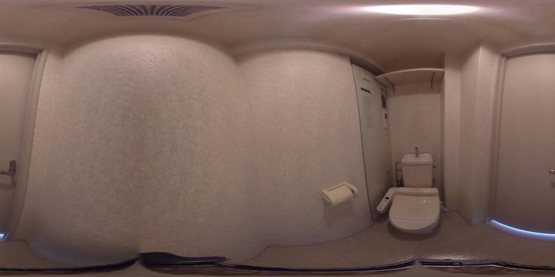 パノラマ画像トイレ
