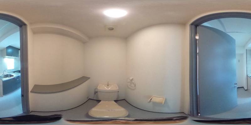 パノラマ画像トイレ