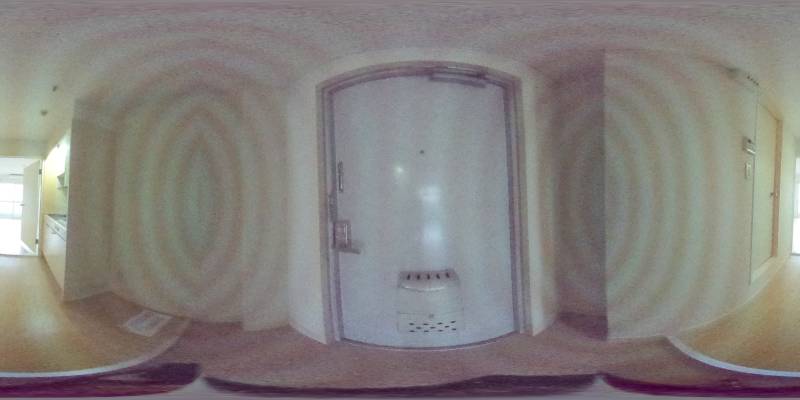 パノラマ画像玄関