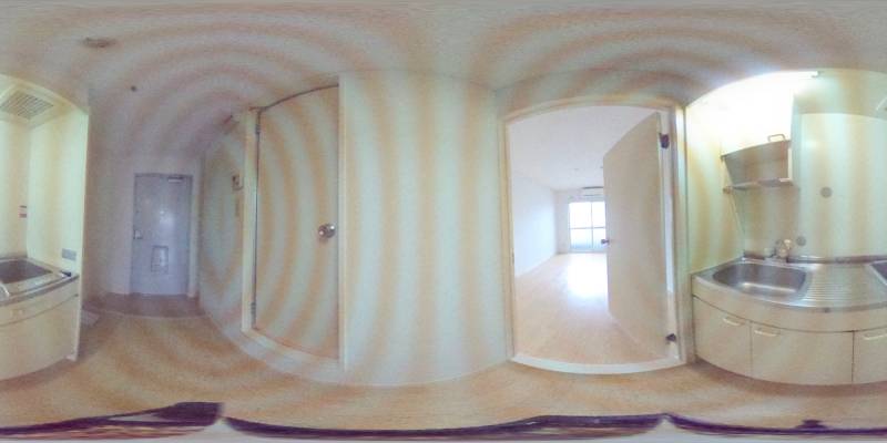 パノラマ画像キッチン