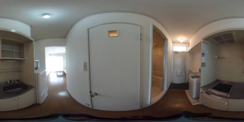 パノラマ画像キッチン