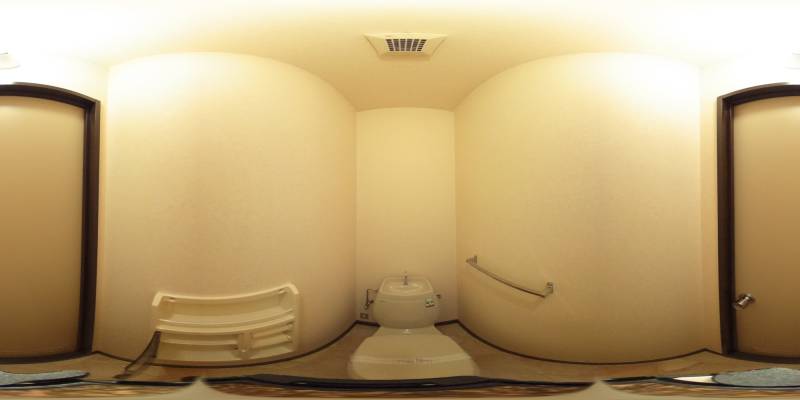 パノラマ画像トイレ