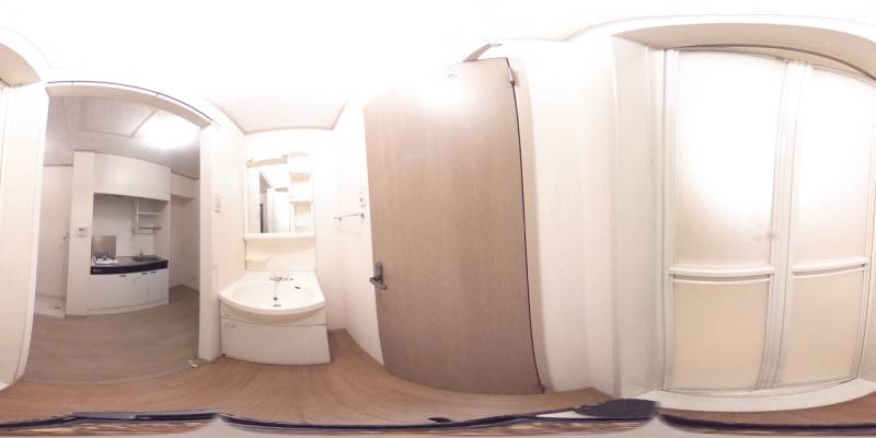 パノラマ画像洗面所