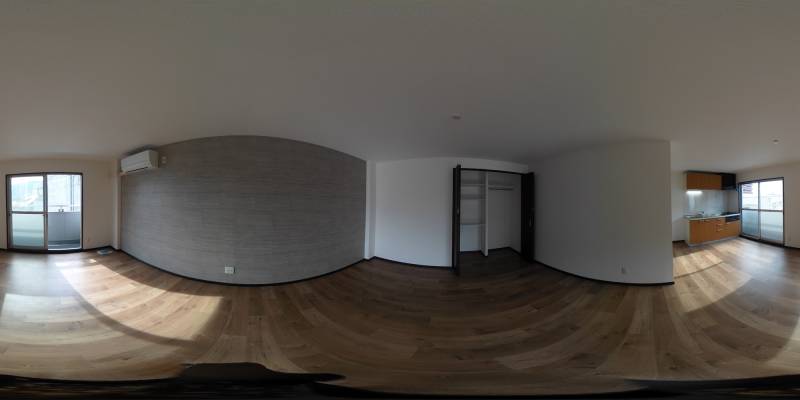 パノラマ画像リビング