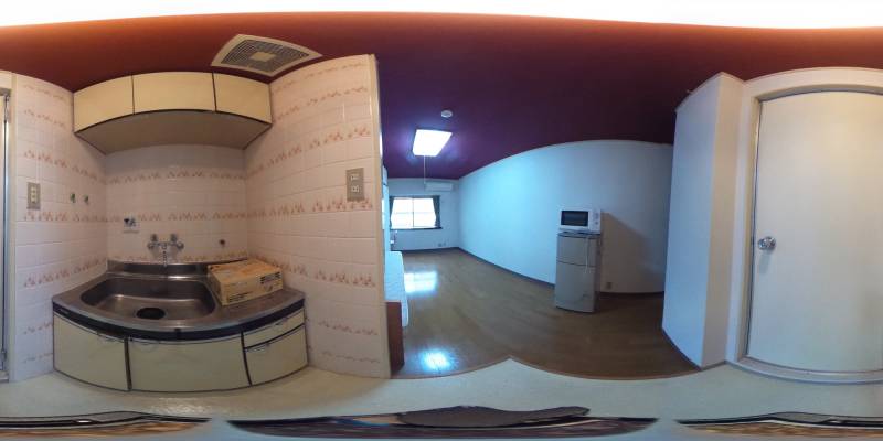 パノラマ画像キッチン