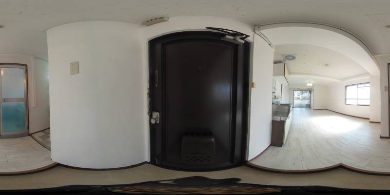 パノラマ画像玄関