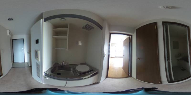 パノラマ画像キッチン