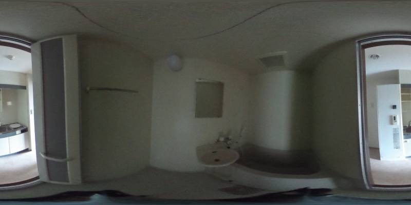 パノラマ画像バスルーム