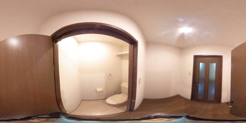 パノラマ画像トイレ