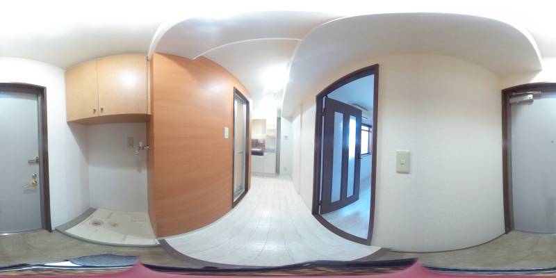 パノラマ画像玄関