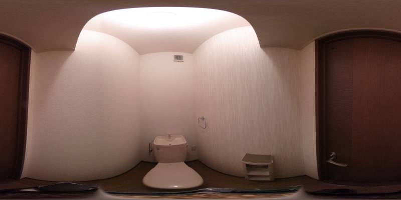 パノラマ画像トイレ