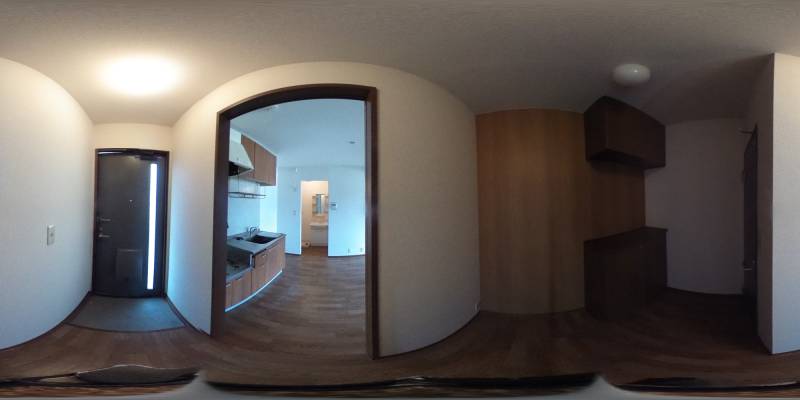 パノラマ画像玄関