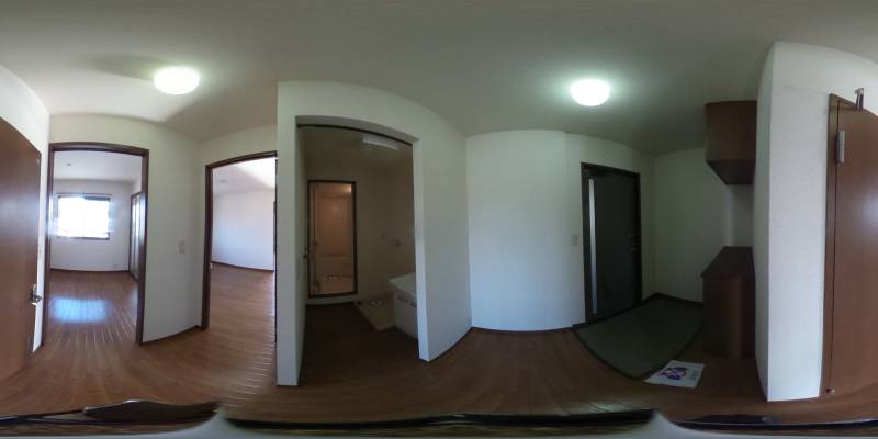 パノラマ画像玄関