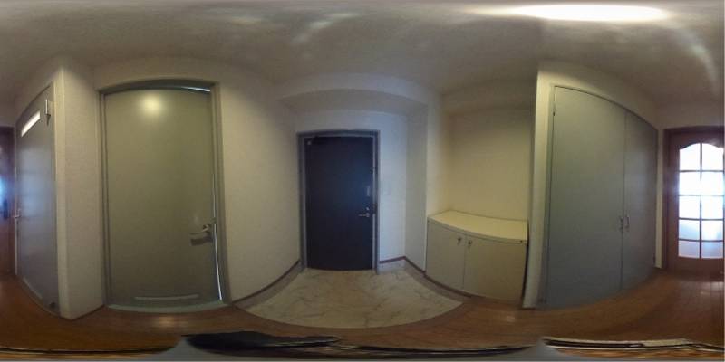 パノラマ画像玄関