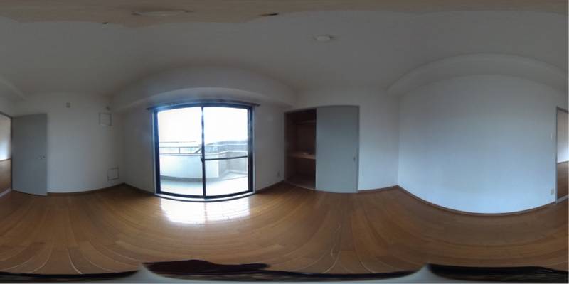 パノラマ画像洋室