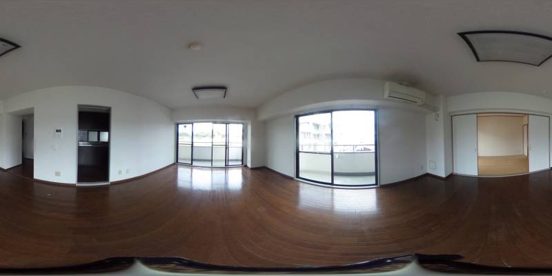 パノラマ画像リビング