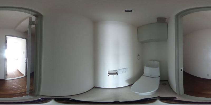パノラマ画像トイレ