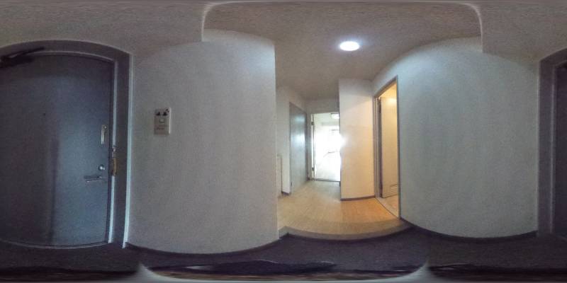 パノラマ画像玄関