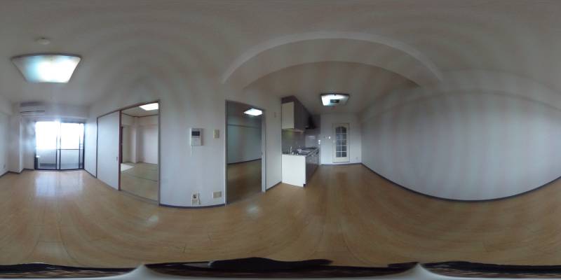 パノラマ画像リビング