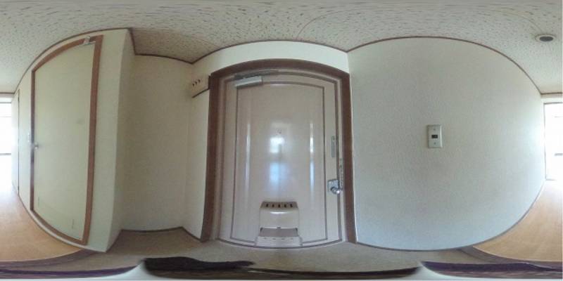 パノラマ画像玄関