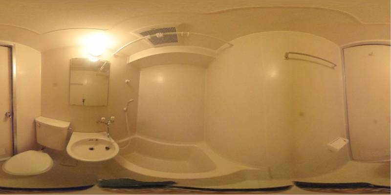 パノラマ画像バスルーム