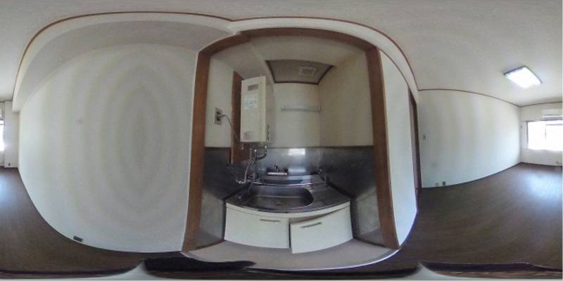 パノラマ画像キッチン