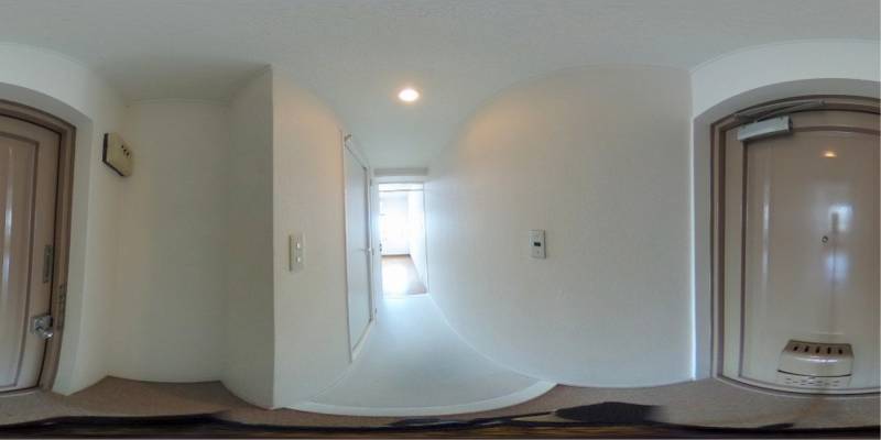 パノラマ画像玄関