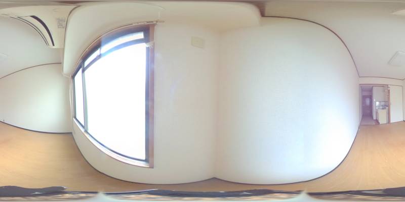 パノラマ画像洋室