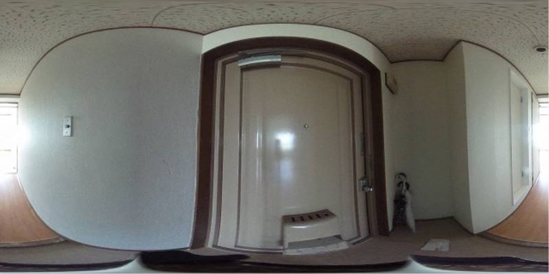 パノラマ画像玄関