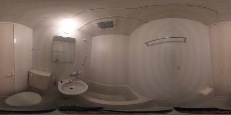 パノラマ画像バスルーム