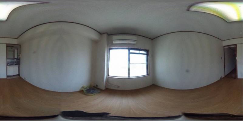 パノラマ画像洋室