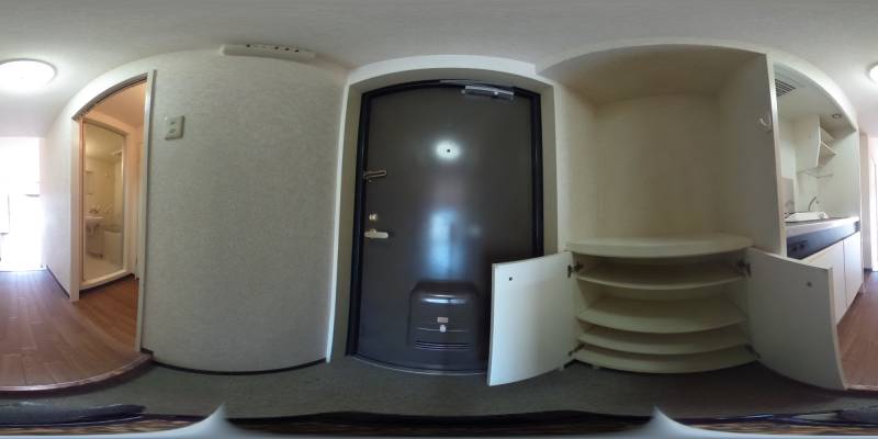 パノラマ画像玄関