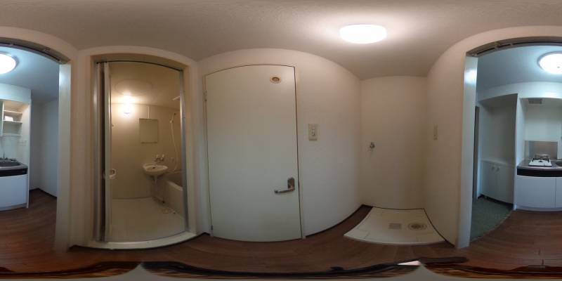 パノラマ画像洗面所