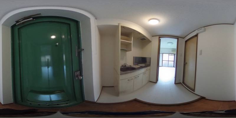 パノラマ画像玄関