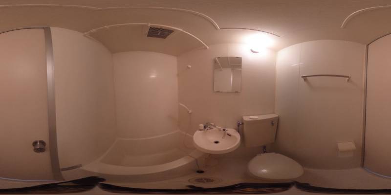 パノラマ画像バスルーム