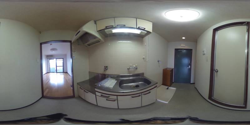 パノラマ画像キッチン