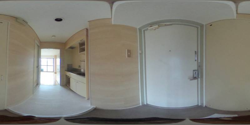 パノラマ画像玄関