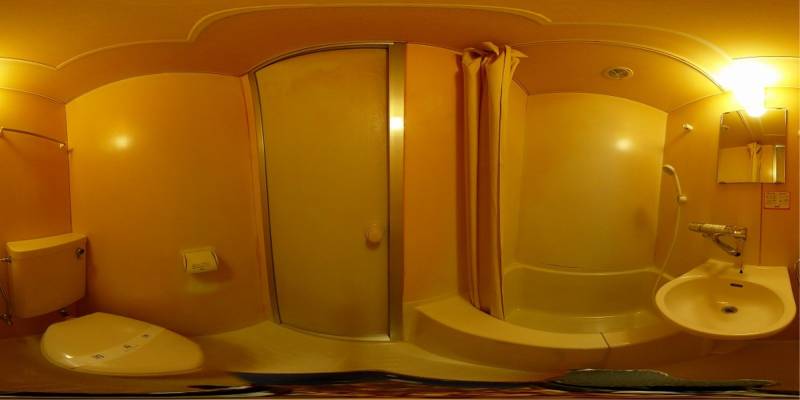 パノラマ画像バスルーム