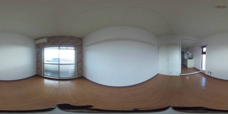 パノラマ画像洋室