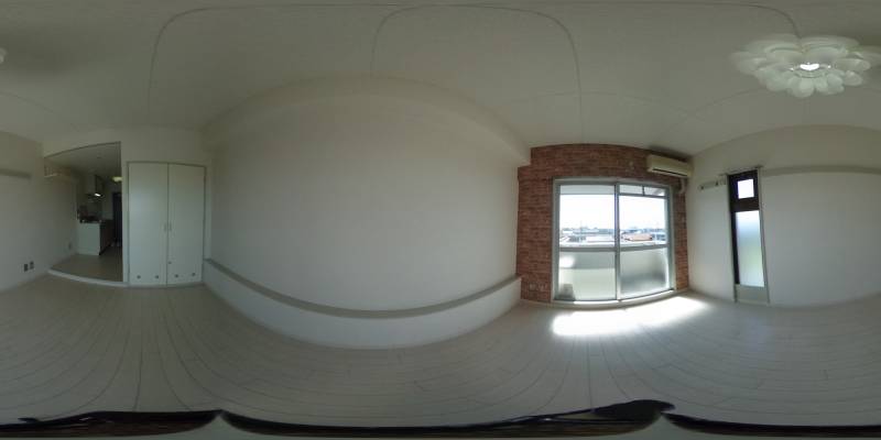 パノラマ画像洋室