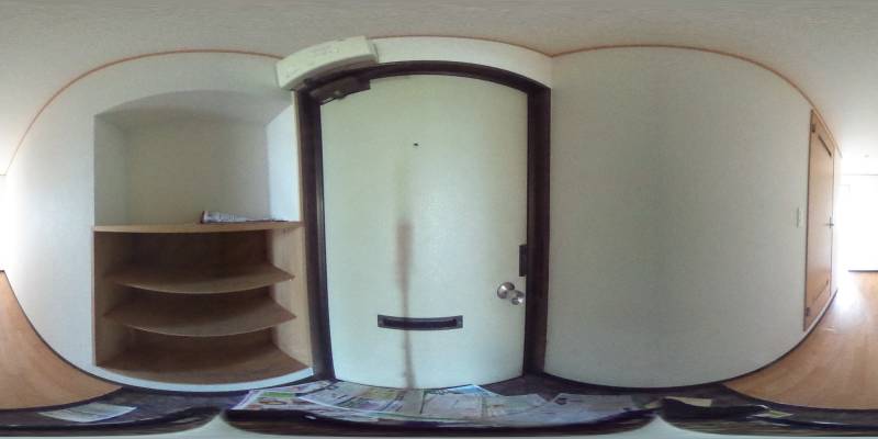 パノラマ画像玄関