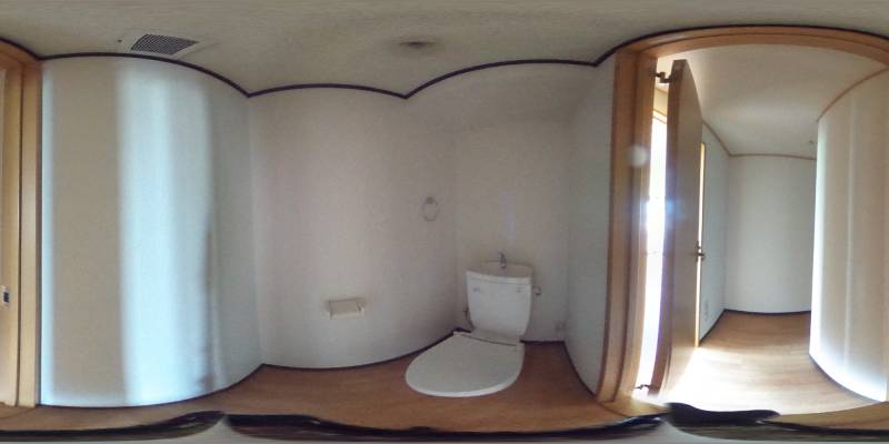 パノラマ画像トイレ