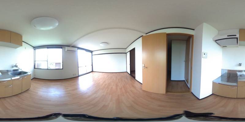 パノラマ画像キッチン