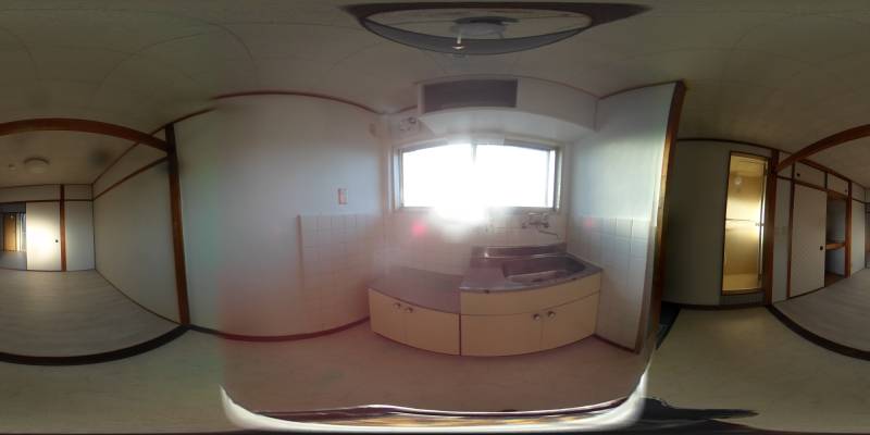 パノラマ画像キッチン