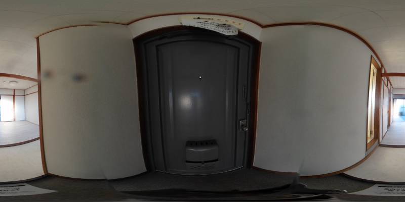 パノラマ画像玄関