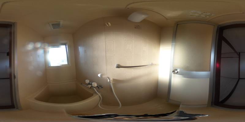 パノラマ画像バスルーム