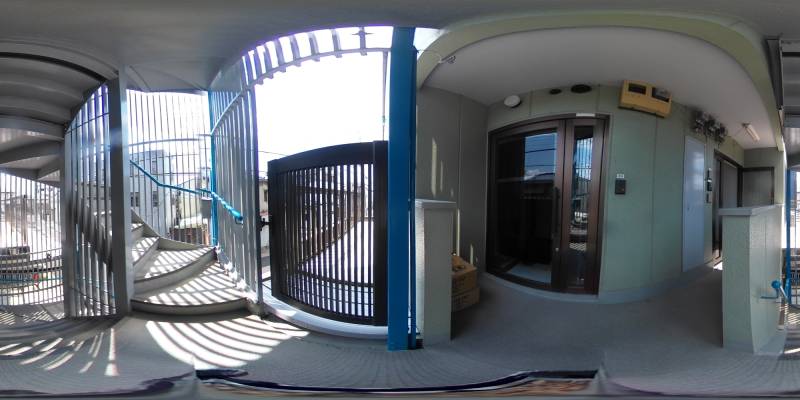 パノラマ画像玄関