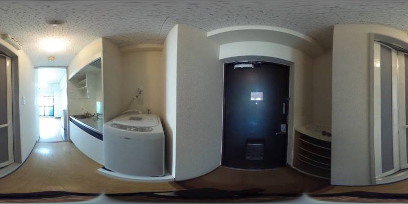 パノラマ画像玄関