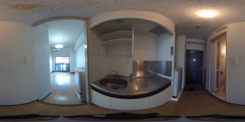 パノラマ画像キッチン